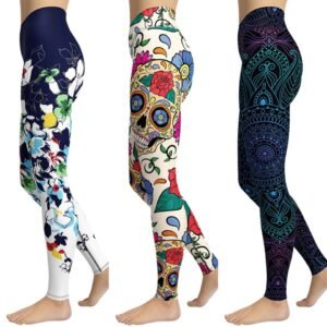 Tights Yoga Leggings Pants High-waist