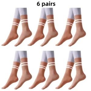 1/6 Pairs Unisex Silicone Non Slip Grip Trampoline Socks For Women's and Men's Hospital Yoga Pilates Indoor Sports