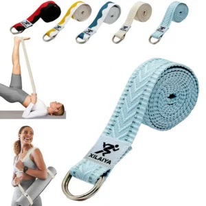Adjustable non slip strap, suitable for yoga, Pilates, stretching, fitness, and home training - for carrying yoga mats